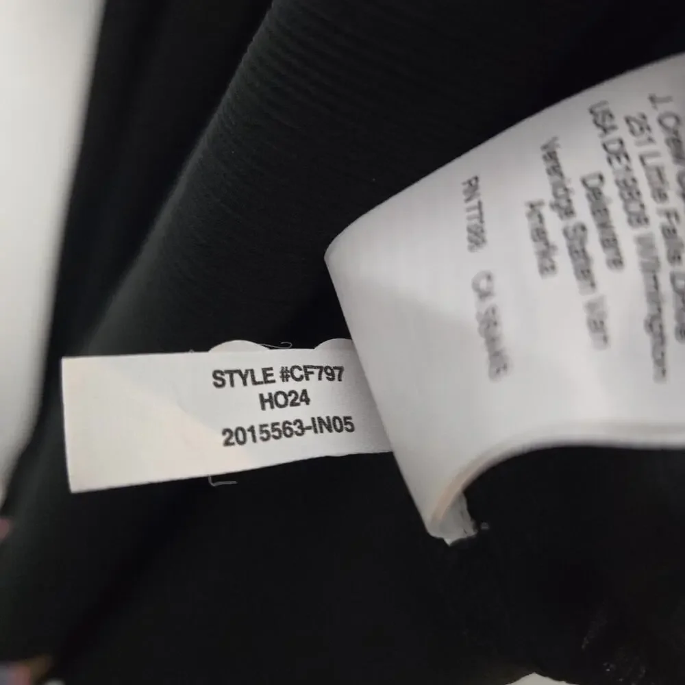 J. Crew Elegant Black Pleated Maxi Dress - Picture 8 of 10